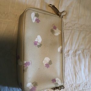 Coach floral purse